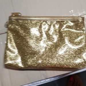 Wallet spackling gold